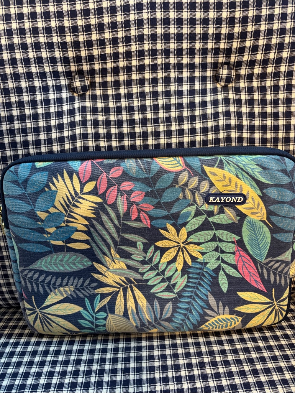 KAYOND water resistant Floral Laptop Sleeve in Multi-Color